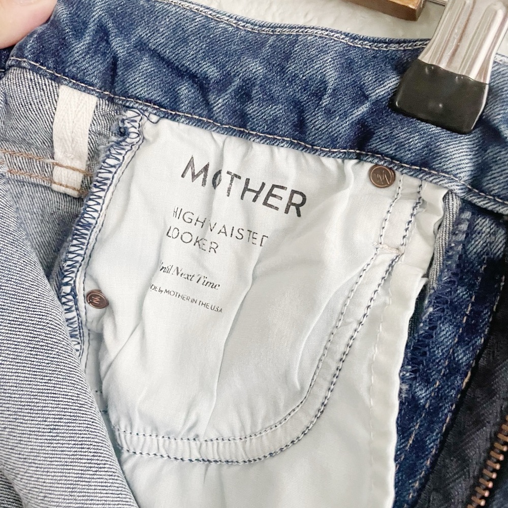 MOTHER Jeans 26 || High Waisted Looker Until Next Time Medium Wash - Picture 9 of 9